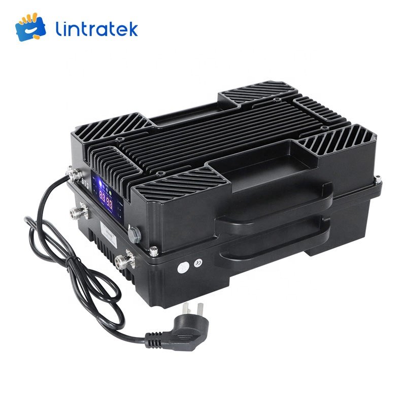 1KM 10KM Outdoor repeater 900 1800 2100 MHz Signal Repeater 2G 3G 4G 33dBm Island Booster 2W Engineering Use B1 3 B8 Amplifier